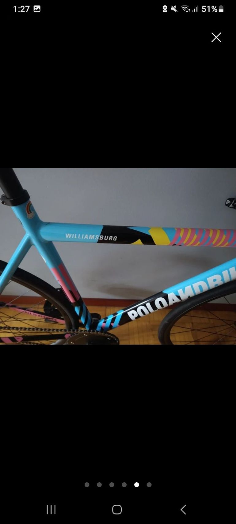 Used Cinelli Tipo Pista Track 2019 2019 Road & Gravel, Orange — image 5 of 6