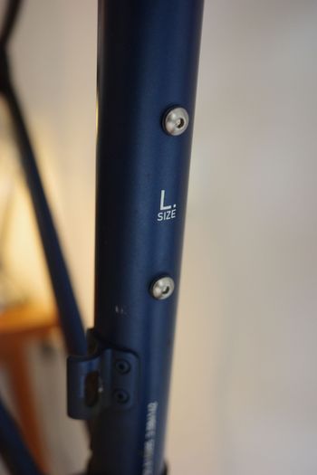 Used Van rysel RR 920 AF Frameset 2020 Road & Gravel, Blue — image 4 of 5