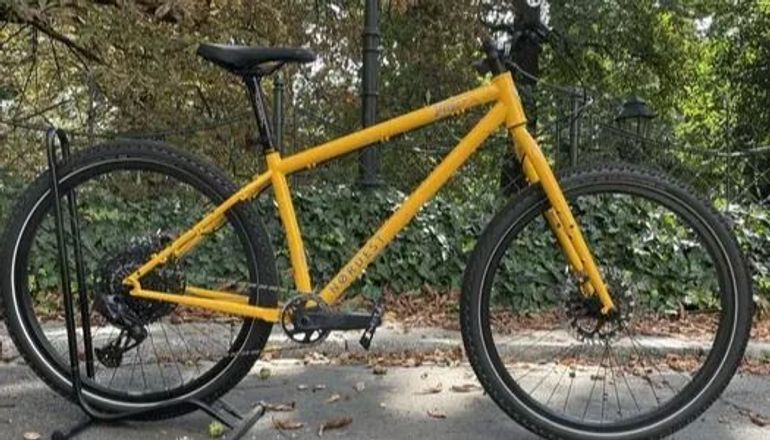Used Nordest SARDINHA 2 Frameset 2023 Mountainbike, Orange — image 1 of 12