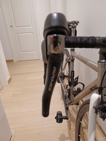 Used NO-LOGO NEVI STELVIO TITANIO MIS. 53 (TAGLIA S) 2009 Road & Gravel, Light Gray — image 4 of 7