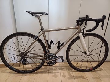 Used NO-LOGO NEVI STELVIO TITANIO MIS. 53 (TAGLIA S) 2009 Road & Gravel, Light Gray — image 2 of 7