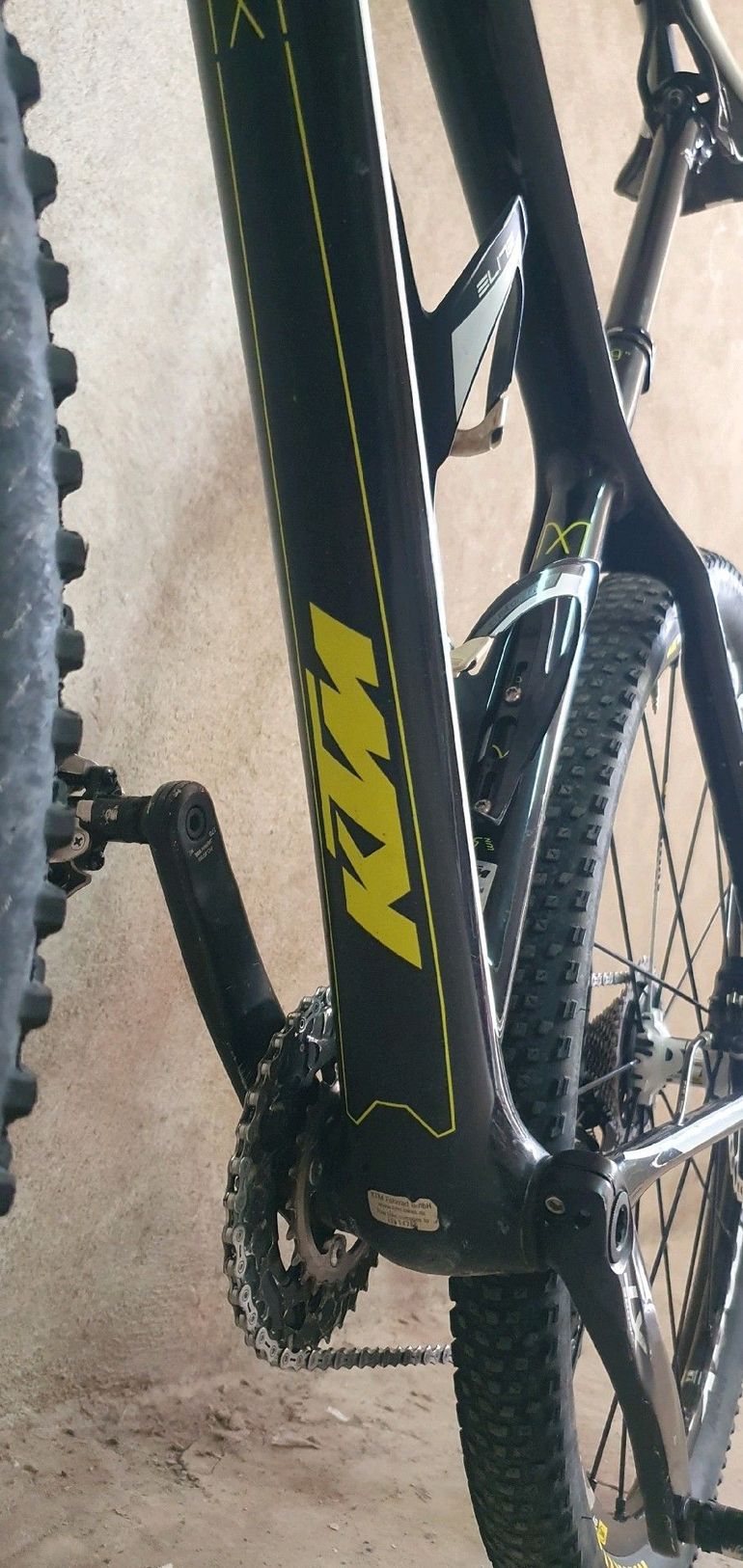 Used KTM Myroon Elite 2016 Mountainbike, Black — image 9 of 10
