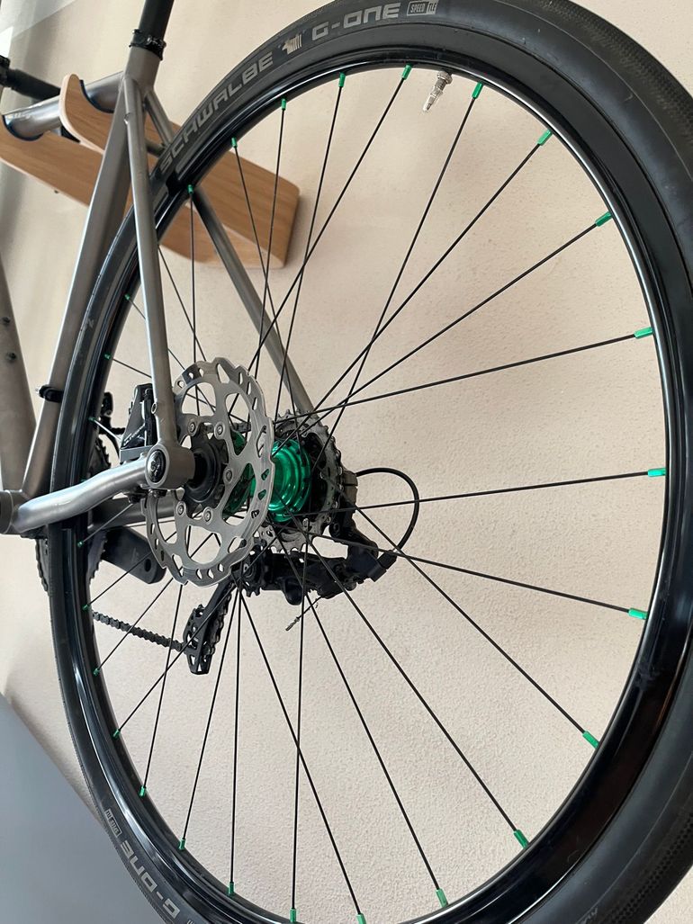 Used Falkenjagd Aristos CX Gravel 2018 Road & Gravel, Light Gray — image 4 of 5