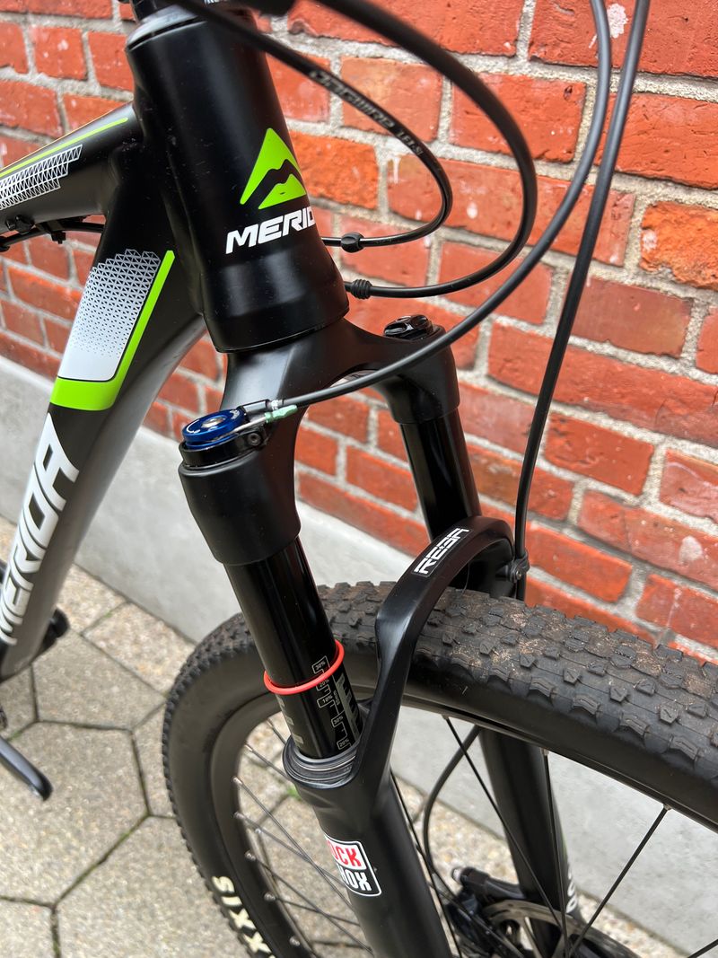 Used Merida Big Nine Team Issue/SRAM GX/Size M/DT Swiss/Rockshox/Good Condition! 2020 Mountainbike, Black — image 5 of 15
