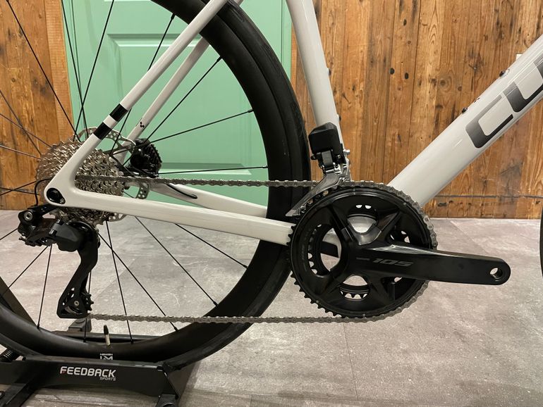 Used CUBE Attain C:62 SLX 2025 Road & Gravel, White — image 3 of 3