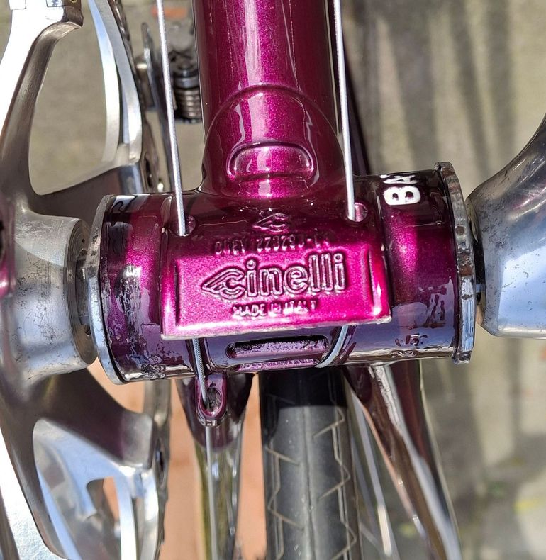Used Other Brands Battaglin Corsa Record SLX - World Champion 1987 1988 Road & Gravel, Purple — image 19 of 20