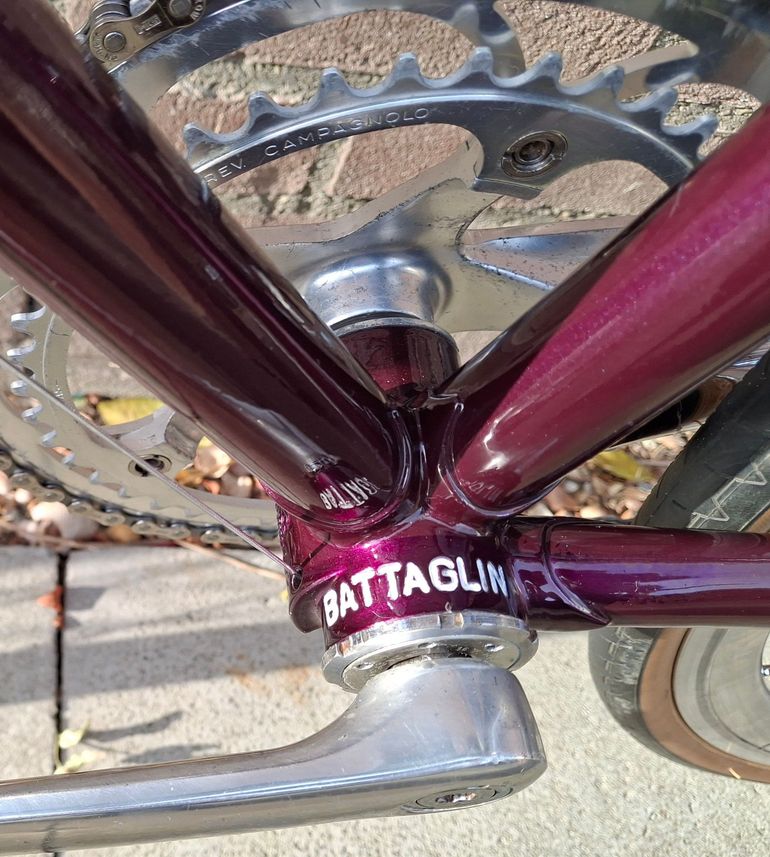 Used Other Brands Battaglin Corsa Record SLX - World Champion 1987 1988 Road & Gravel, Purple — image 17 of 20