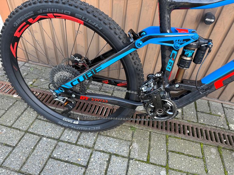 Brugt CUBE STEREO 160 C:68 Action Team 27.5 2017 2017 Mountainbike — billede 5 af 7
