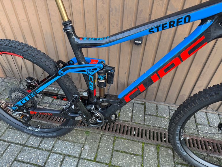 Brugt CUBE STEREO 160 C:68 Action Team 27.5 2017 2017 Mountainbike — billede 7 af 7