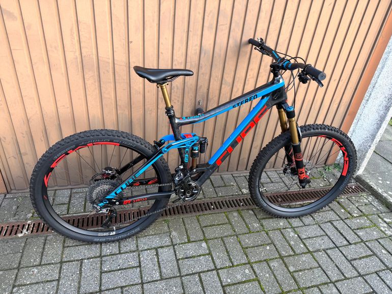 Brugt CUBE STEREO 160 C:68 Action Team 27.5 2017 2017 Mountainbike — billede 2 af 7
