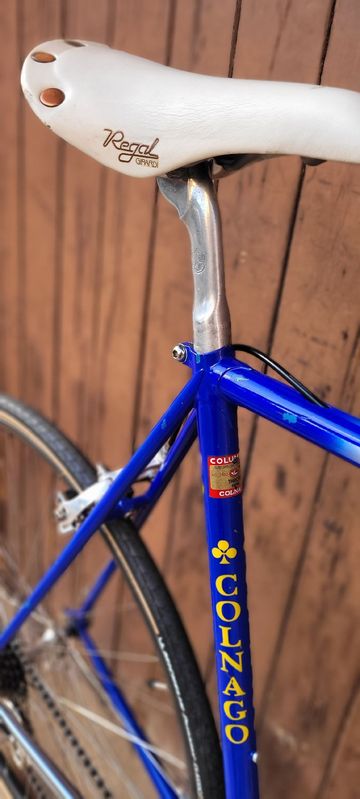 Used Colnago Super Thron Team Buckler 1990 Road & Gravel, Blue — image 9 of 12
