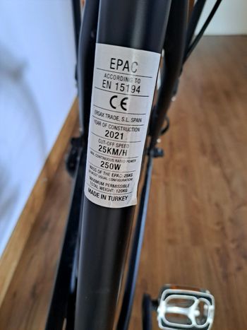 Used Vintage Electric Youin IBK2028B bici eléctrica youride los angeles bk2026 you-ride 2022 Road & Gravel — image 5 of 5