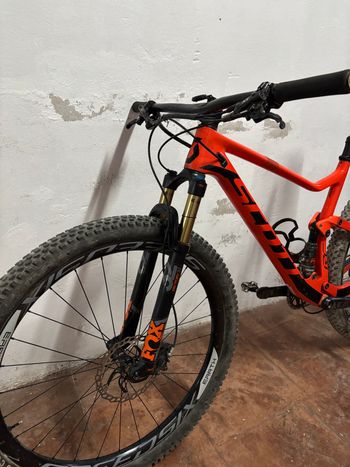 Used Scott Spark SRAM GX Eagle AXS 2019 Mountainbike, Orange — image 6 of 16