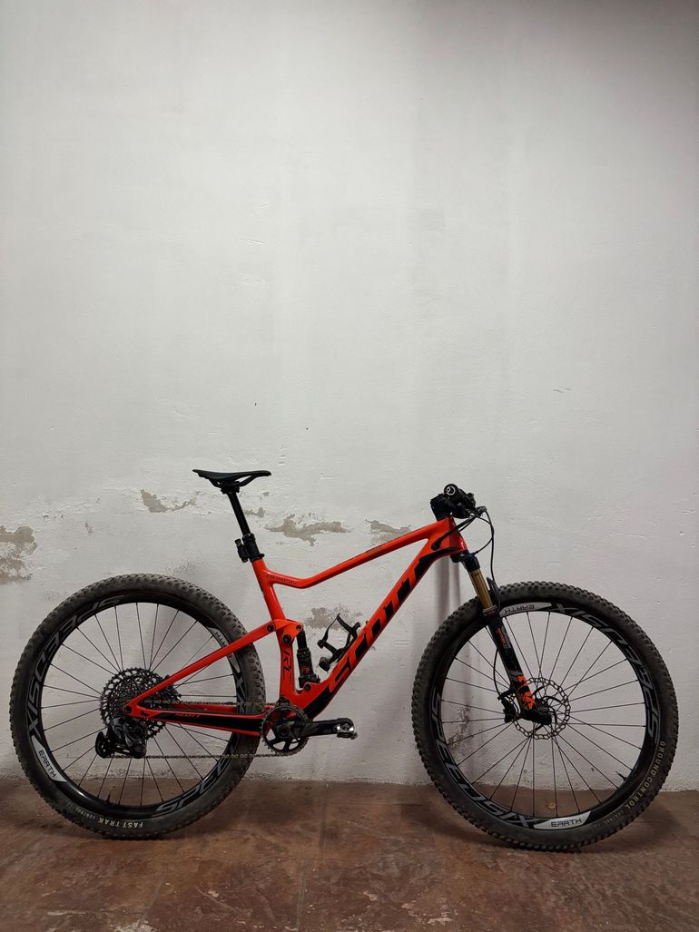 Used Scott Spark SRAM GX Eagle AXS 2019 Mountainbike, Orange — image 15 of 16