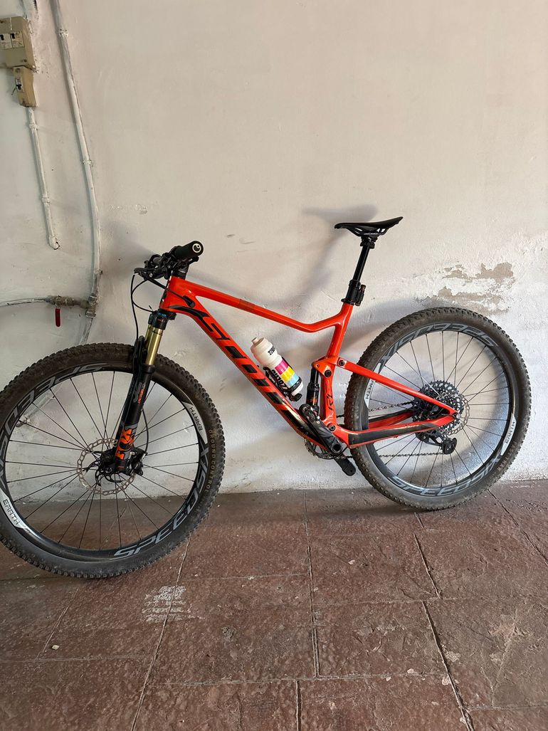 Used Scott Spark SRAM GX Eagle AXS 2019 Mountainbike, Orange — image 5 of 16