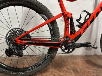 Used Scott Spark SRAM GX Eagle AXS 2019 Mountainbike, Orange — image 11 of 16