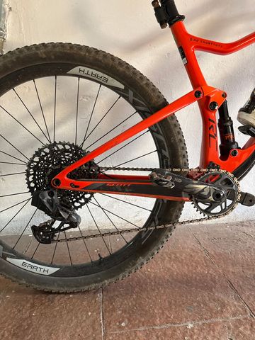 Used Scott Spark SRAM GX Eagle AXS 2019 Mountainbike, Orange — image 3 of 16