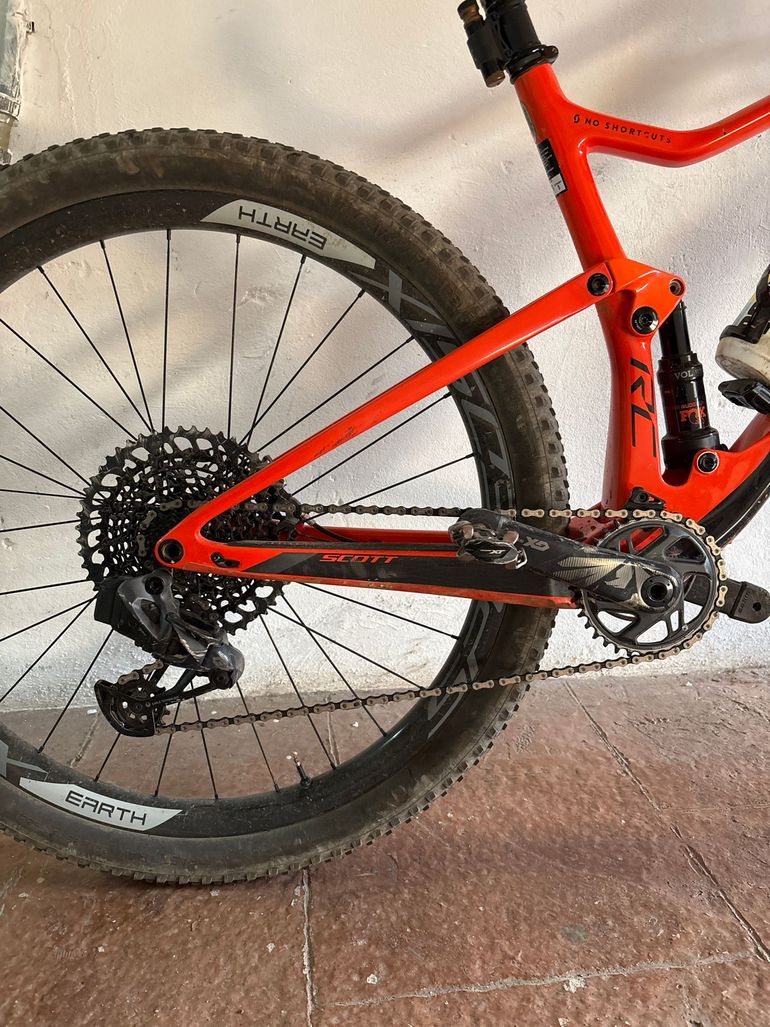 Used Scott Spark SRAM GX Eagle AXS 2019 Mountainbike, Orange — image 3 of 16