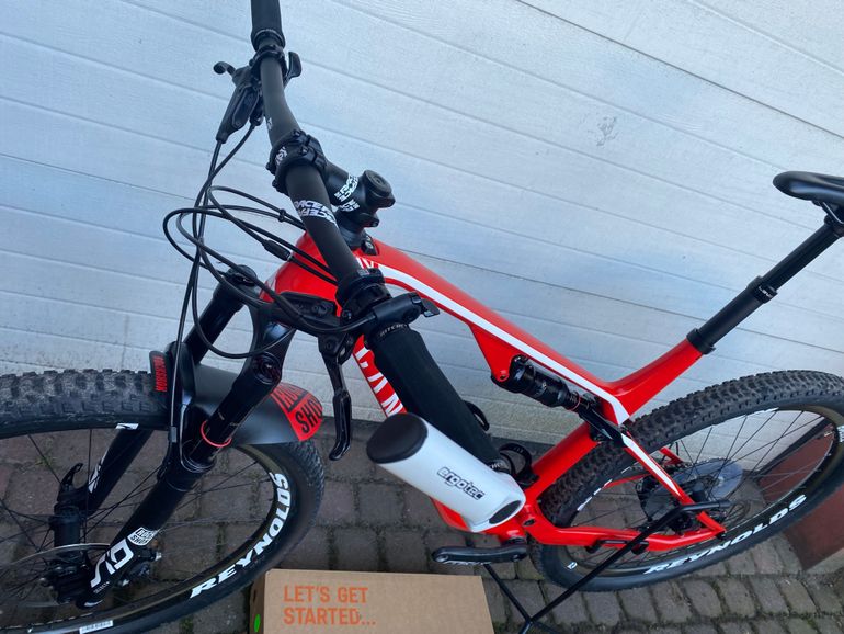 Used Canyon Lux CF SL 8.0 2020 2020 Mountainbike, Red, 29 — image 4 of 11