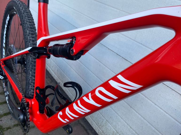 Used Canyon Lux CF SL 8.0 2020 2020 Mountainbike, Red, 29 — image 11 of 11