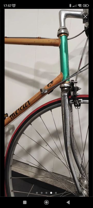 Used Eddy Merckx mercier 1995 Road & Gravel, Orange — image 5 of 5