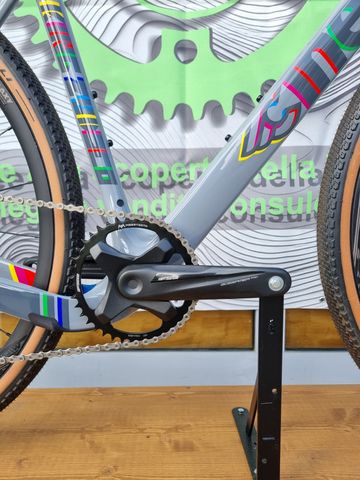 Cinelli King Zydeco GRX Mix 1x 2023 Road & Gravel usato, Grigio chiaro — immagine 4 di 5