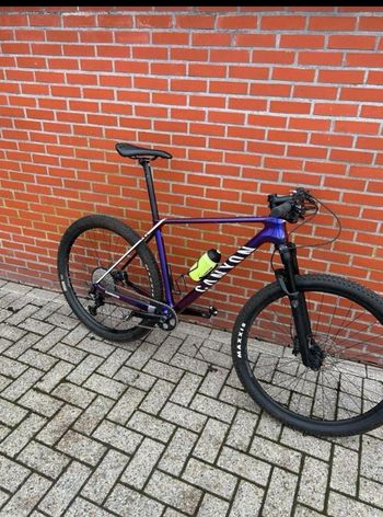 Used Canyon Exceed CFR Team 2024 Mountainbike, Purple — image 1 of 6