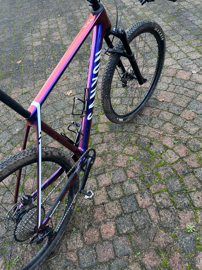 Used Canyon Exceed CFR Team 2024 Mountainbike, Purple — image 5 of 6