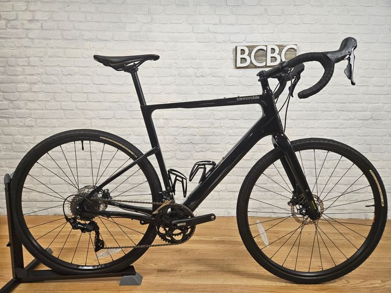 Used Cannondale Topstone Carbon 105 2020 2020 Road & Gravel, Black — image 1 of 11