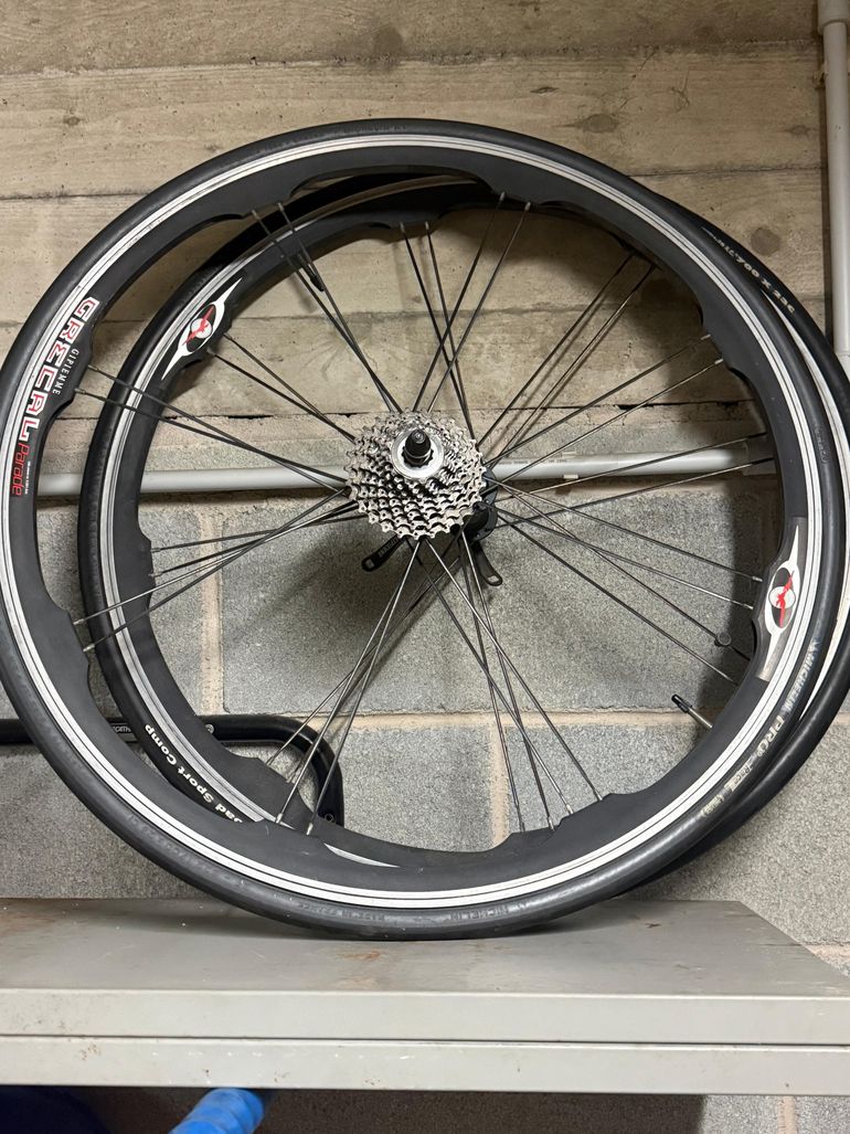 Tweedehands 8Bar COPPI CARBON EVOLUTION + 2 cerchi ricambio 2010 Road & Gravel — afbeelding 6 van 7