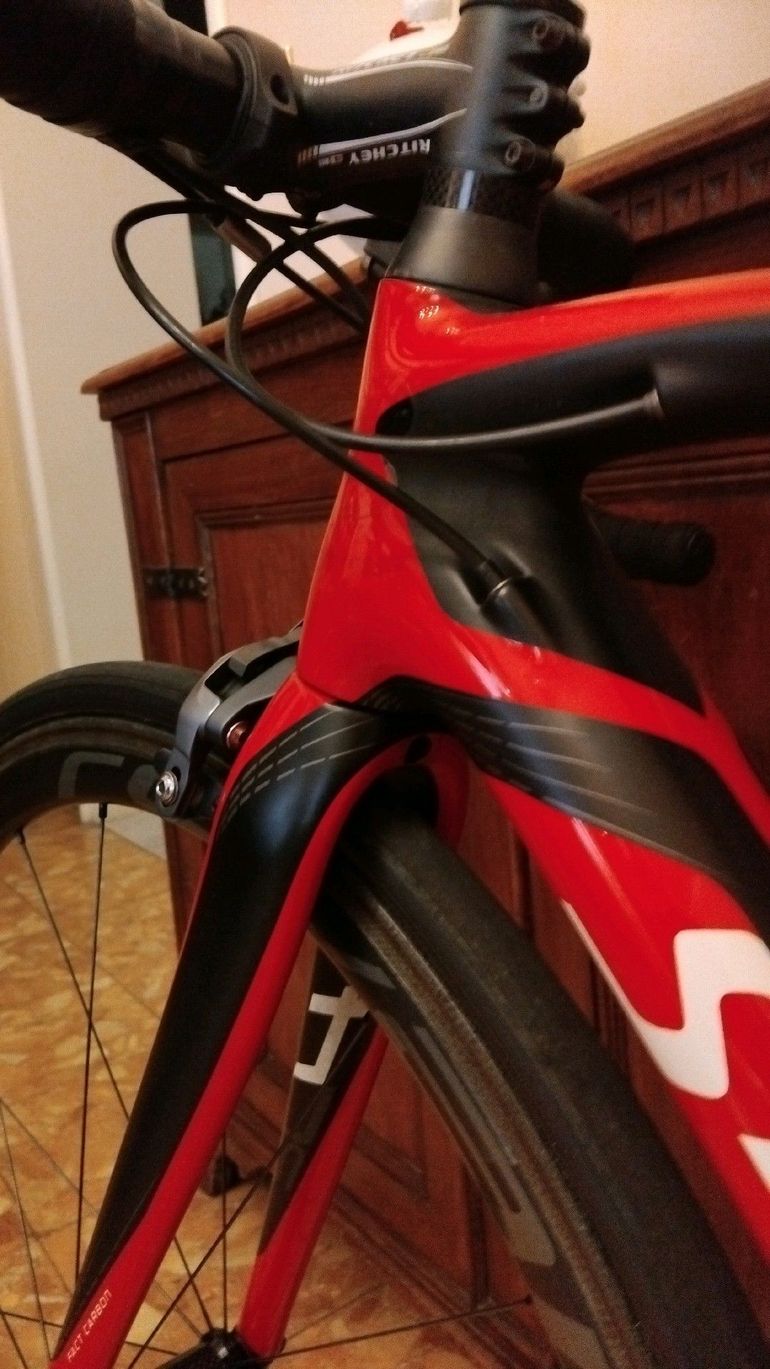 Used Specialized S-Works Tarmac SL4 2014 Road & Gravel, Rojo — image 11 of 15