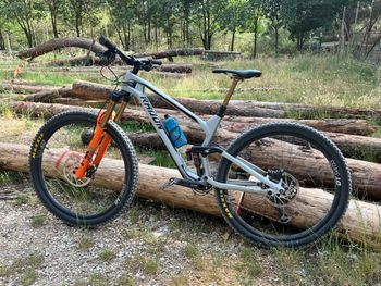 Used Radon SLIDE TRAIL 10.0 HD 2021 2021 Mountainbike, Light Gray — image 4 of 4