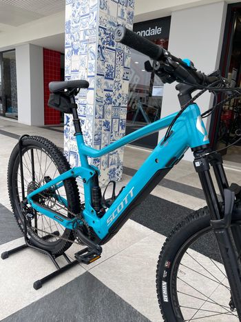 Used Scott Strike eRIDE 940 2023 2023 Mountainbike, Blue, 29 — image 8 of 10