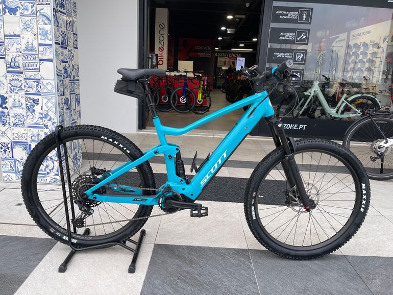 Used Scott Strike eRIDE 940 2023 2023 Mountainbike, Blue, 29 — image 9 of 10