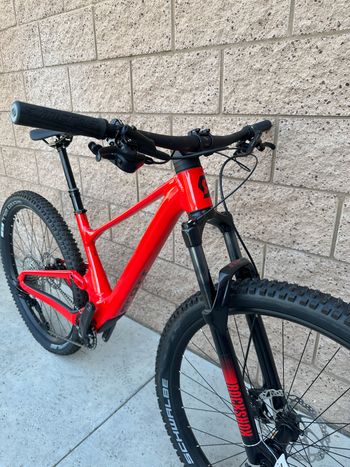 Used Scott Spark 960 2022 2022 Mountainbike, Red, 29 — image 5 of 16