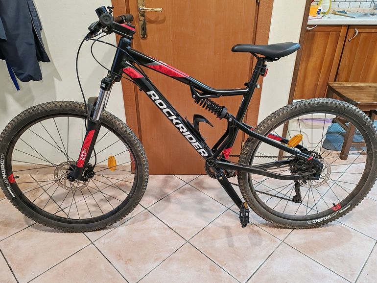 Used ROCKRIDER St 530s 2024 Mountainbike, Black — image 2 of 14