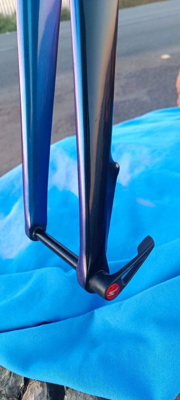 Used Specialized S-Works Roubaix – Team Frameset 2018 Road & Gravel, Blue — image 13 of 19