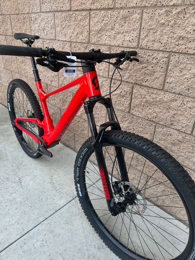Used Scott Spark 960 2023 2023 Mountainbike, Red, 29 — image 6 of 15
