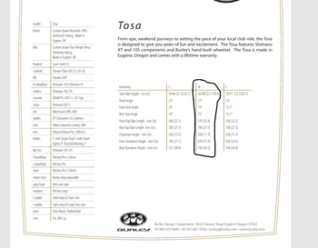 Used Other Brands Burly Tandem TOSA 2012 Road & Gravel — image 17 of 17