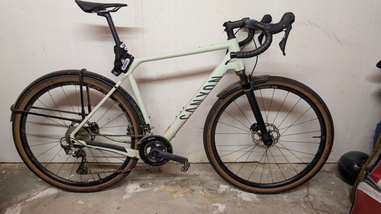 Used Canyon Grizl 7 Suspension 2023 2023 Road & Gravel, Green — image 2 of 3