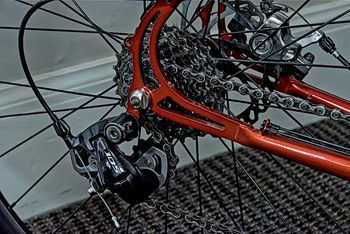 Used Raleigh Roper 2014 Road & Gravel, Orange — image 4 of 5