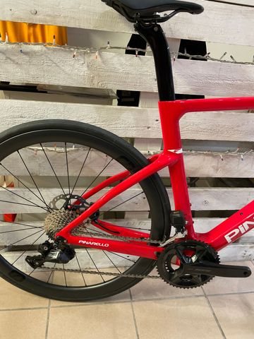 Used Pinarello F5 105 Di2 2023 2023 Road & Gravel, Red — image 3 of 5