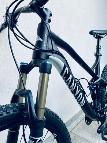 Used Canyon Nerve al 120 2014 Mountainbike, Schwarz — image 6 of 16