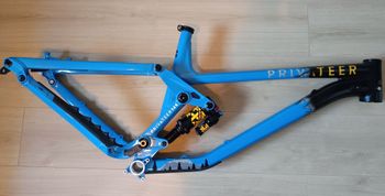 Used Privateer 141 Frameset 2023 2023 Mountainbike, Blu — image 1 of 11