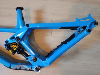 Used Privateer 141 Frameset 2023 2023 Mountainbike, Blu — image 5 of 11