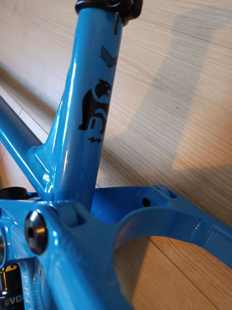Used Privateer 141 Frameset 2023 2023 Mountainbike, Blu — image 4 of 11