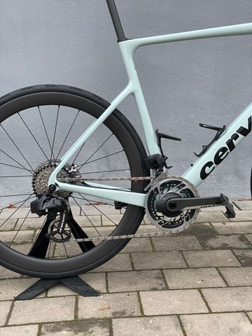 Gebrauchtes Cervélo Caledonia SRAM Red eTap AXS 2024 Road & Gravel, Weiß — Bild 4 von 10
