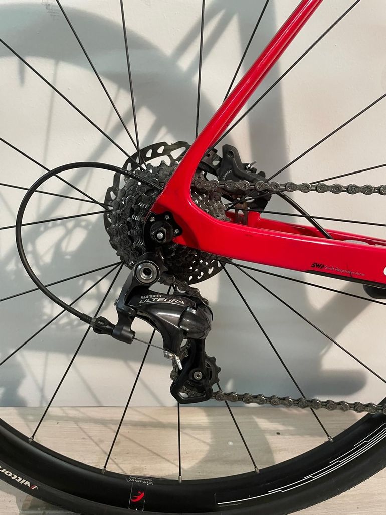 Used Olmo Veloce zerotre 2018 Road & Gravel, Rot — image 9 of 10