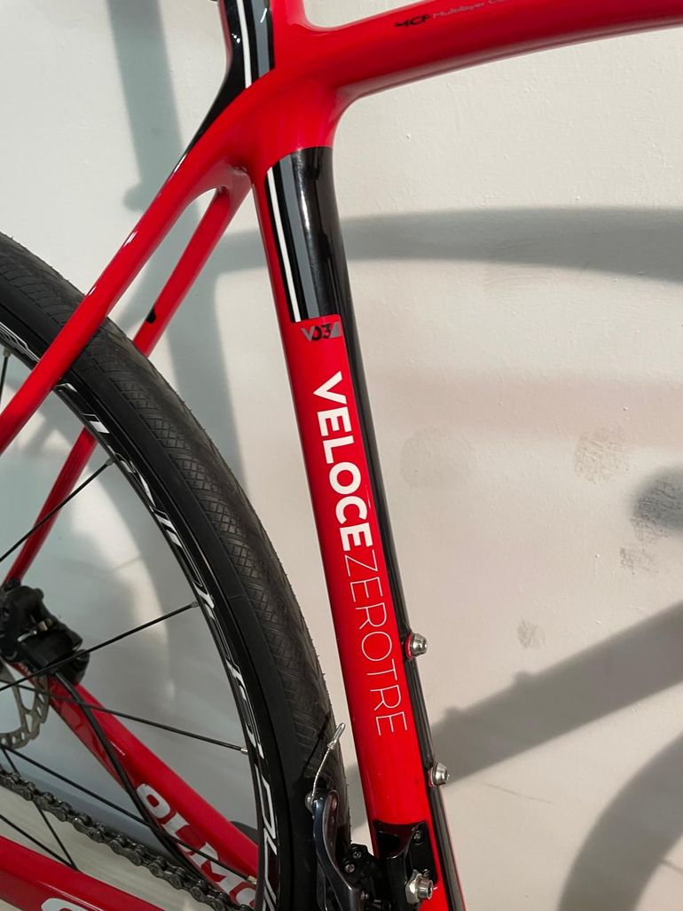 Used Olmo Veloce zerotre 2018 Road & Gravel, Rot — image 5 of 10