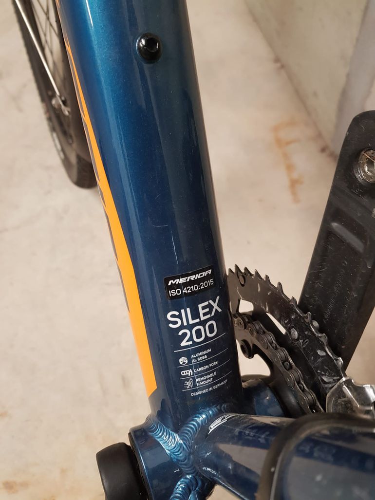 Used Merida SILEX 200 2022 Road & Gravel, Blue — image 2 of 3